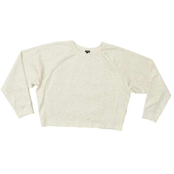 Express Women's Size L Crewneck Pullover Sweater Crewneck Beige Polyester - Picture 1 of 8